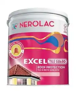 Nerolac Paints Excel Tile Guard price 1 ltr, 20 litre price, colours shades, 10 4 colors