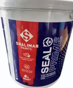 Shalimar Paints Seal O Prime price 1 ltr, 20 litre price, colours shades, 10 4 colors