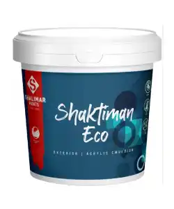 Shalimar Paints Shaktiman Eco Exterior Emulsion Pastel price 1 ltr, 20 litre price, colours shades, 10 4 colors