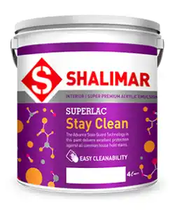 Shalimar Paints Superlac Stay Clean Accent price 1 ltr, 20 litre price, colours shades, 10 4 colors