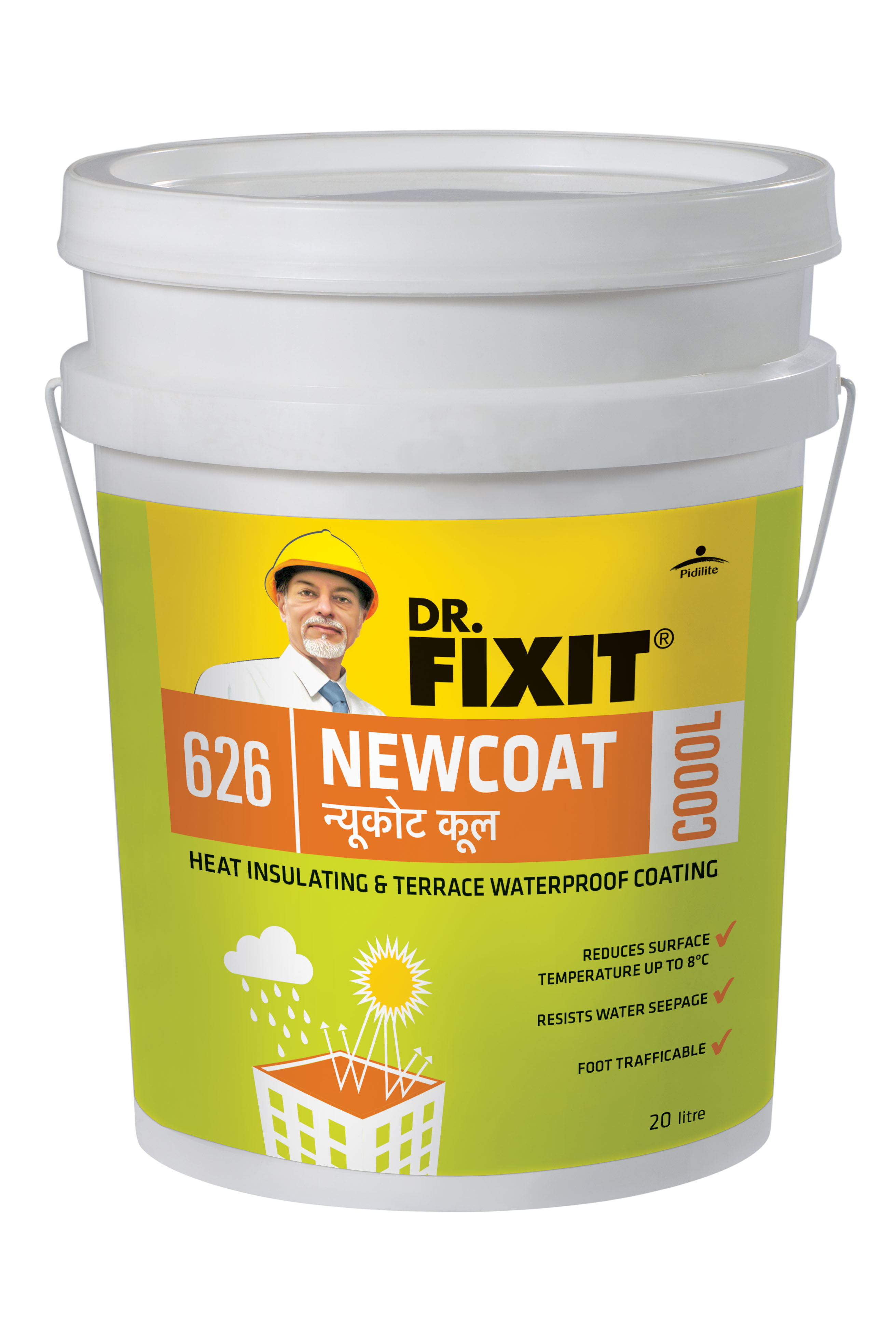 Dr Fixit Newcoat Coool price 1 ltr, 20 litre price, colours shades, 10 4 colors