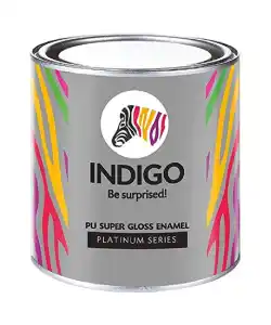 Indigo Paints Pu Super Gloss Enamel price 1 ltr, 20 litre price, colours shades, 10 4 colors