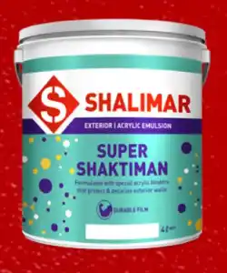 Shalimar Paints Super Shaktiman Ming Red price 1 ltr, 20 litre price, colours shades, 10 4 colors