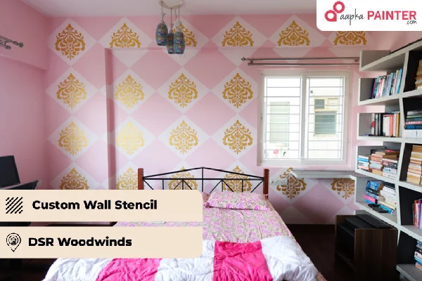  Bedroom Wall Stencil Design