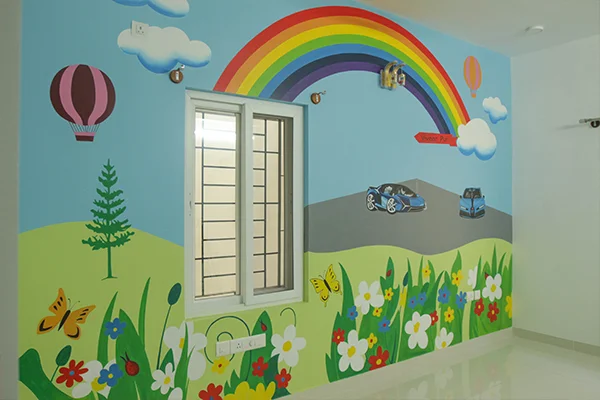 car theme kids room wall art