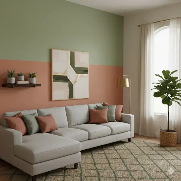 two colour combination image