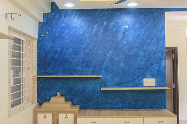 Best sandstorm wall texture design for Pooja Room | Wall Painting Colour  Ideas