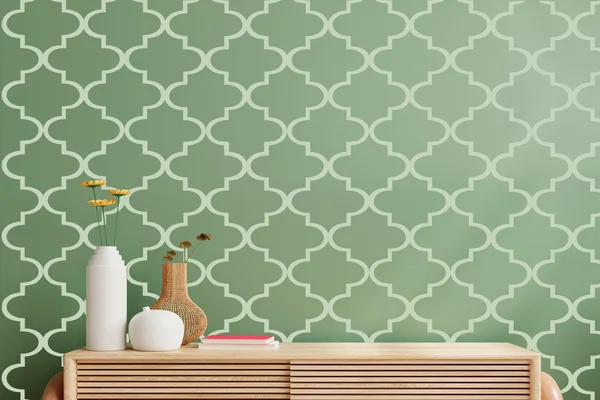 Geometric Wall Stencil Designs For Every Home Aapkapainter   KDS90039.webp