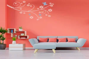 asian paints royale play  wall texture paint design for bedroom, living room, hall